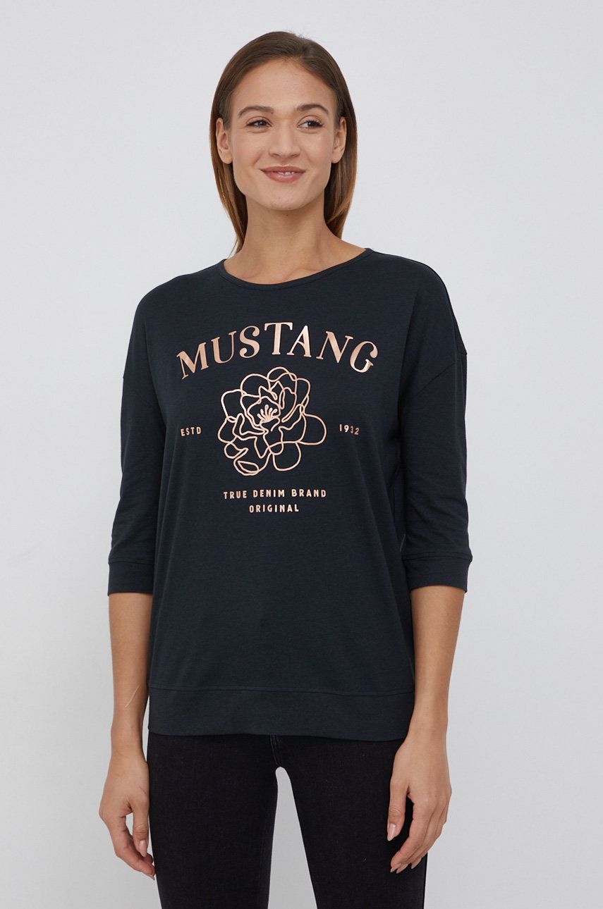 Mustang – Longsleeve answear.ro imagine noua