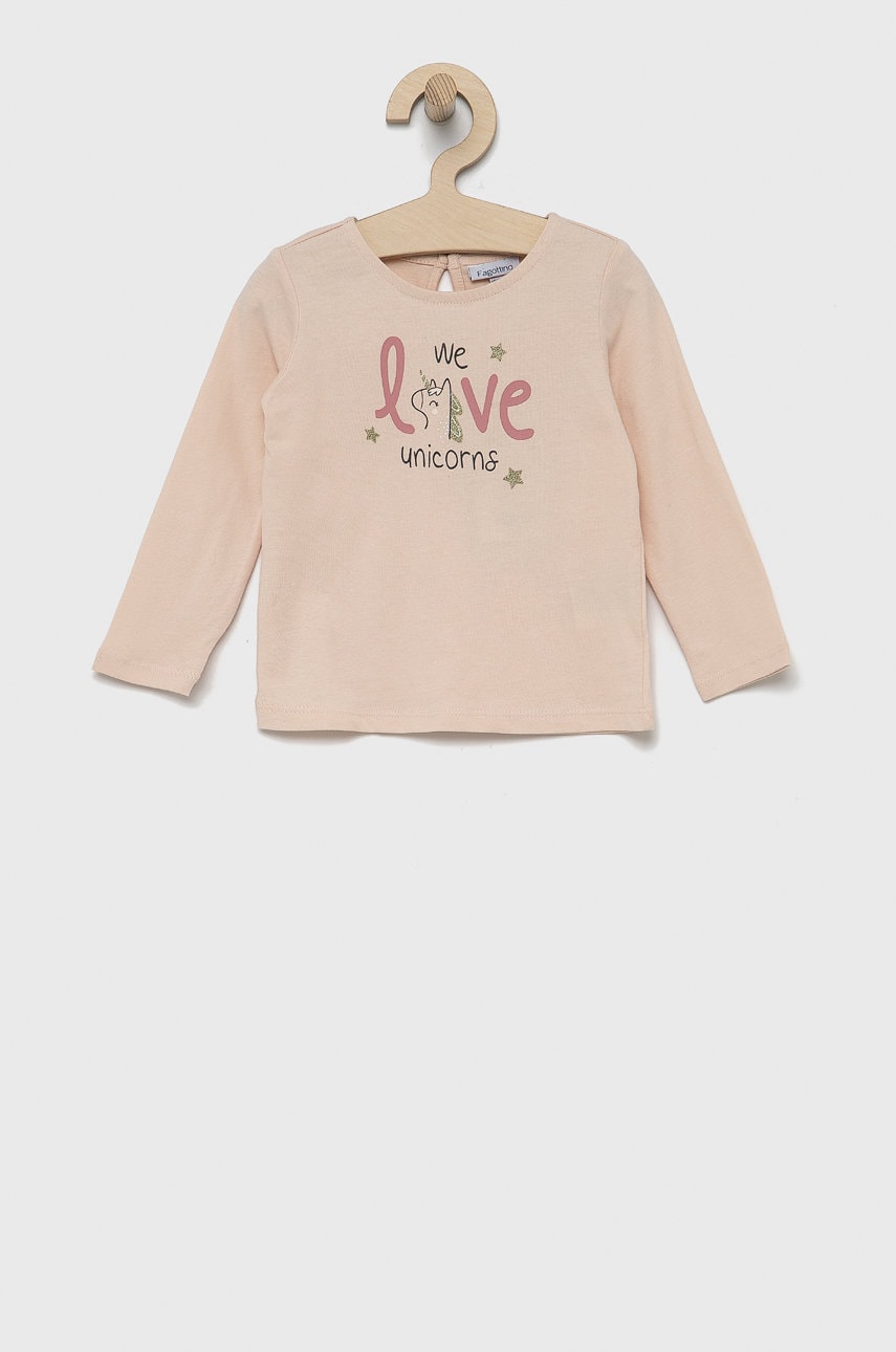 OVS longsleeve din bumbac pentru copii transparent