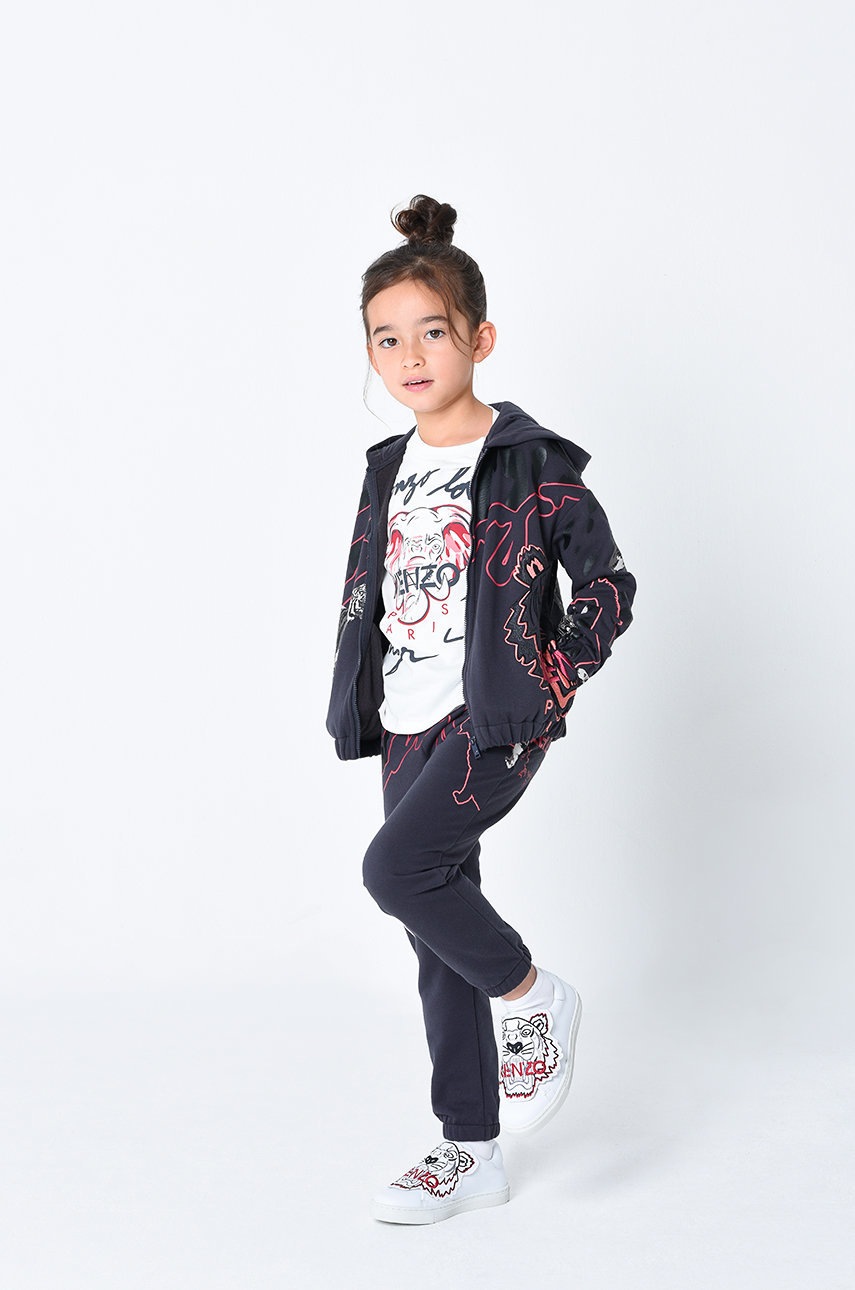 

KENZO KIDS - Детска блуза с дълги ръкави, Бежов