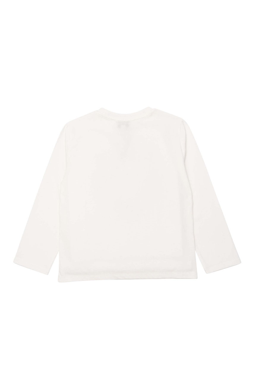 

Детский лонгслив Kenzo Kids цвет кремовый