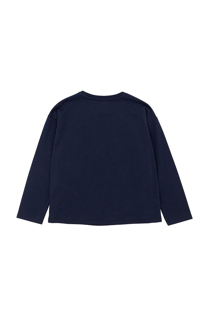 

Детский лонгслив Kenzo Kids цвет синий