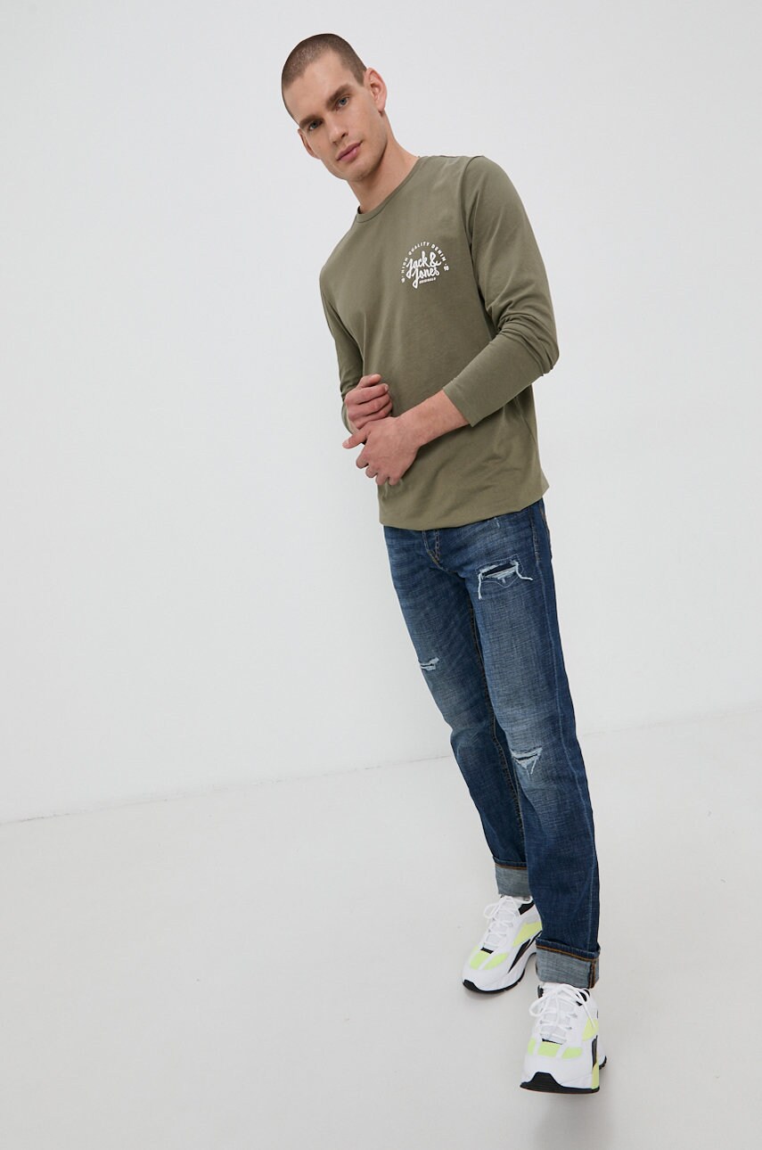 

Лонгслив Jack & Jones мужской с принтом
