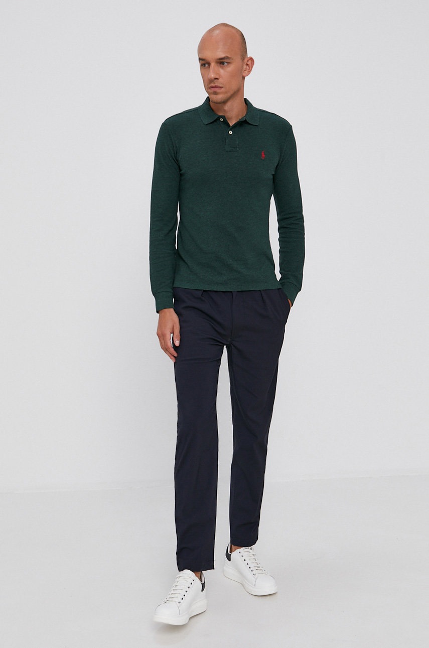 

Лонгслив Polo Ralph Lauren мужской гладкий