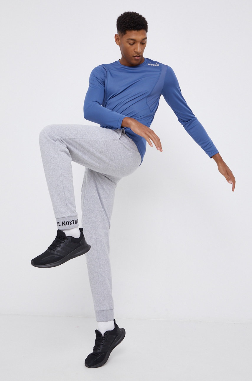 Diadora longsleeve bărbați, material neted
