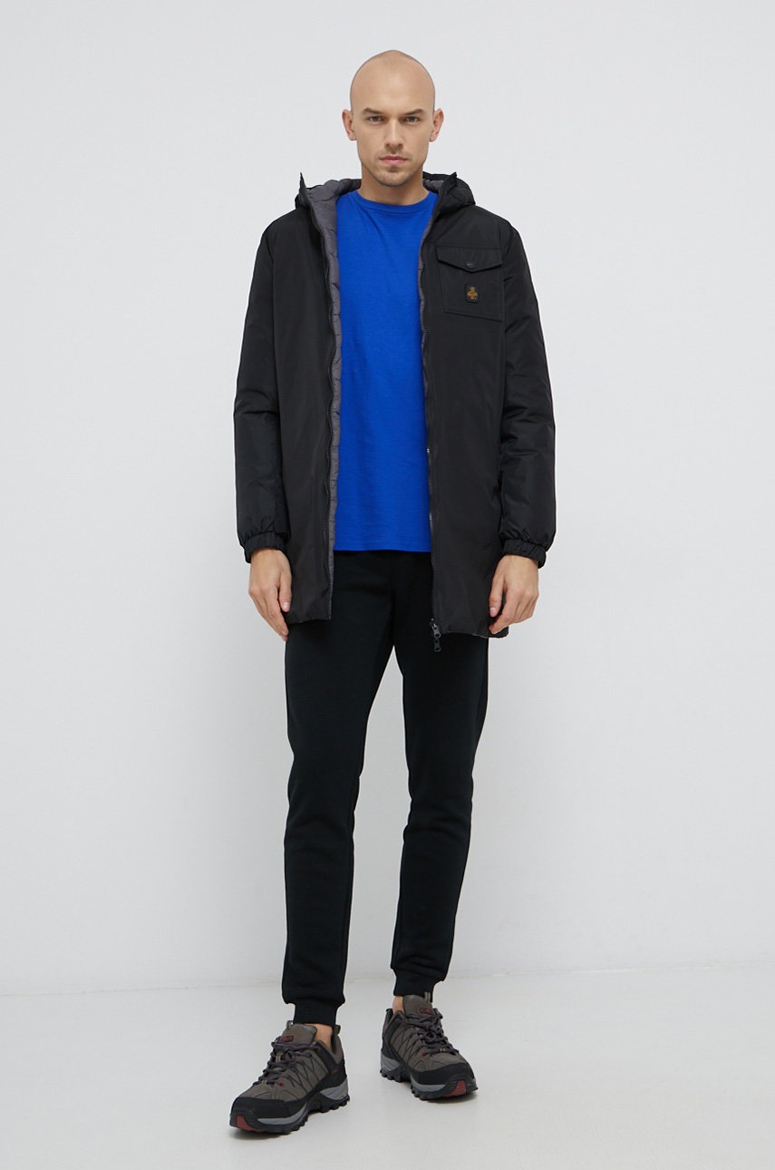 

Хлопковый лонгслив Burton гладкий