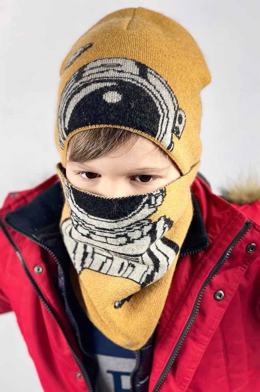 

Jamiks - Детска шапка Armstrong, Жълт