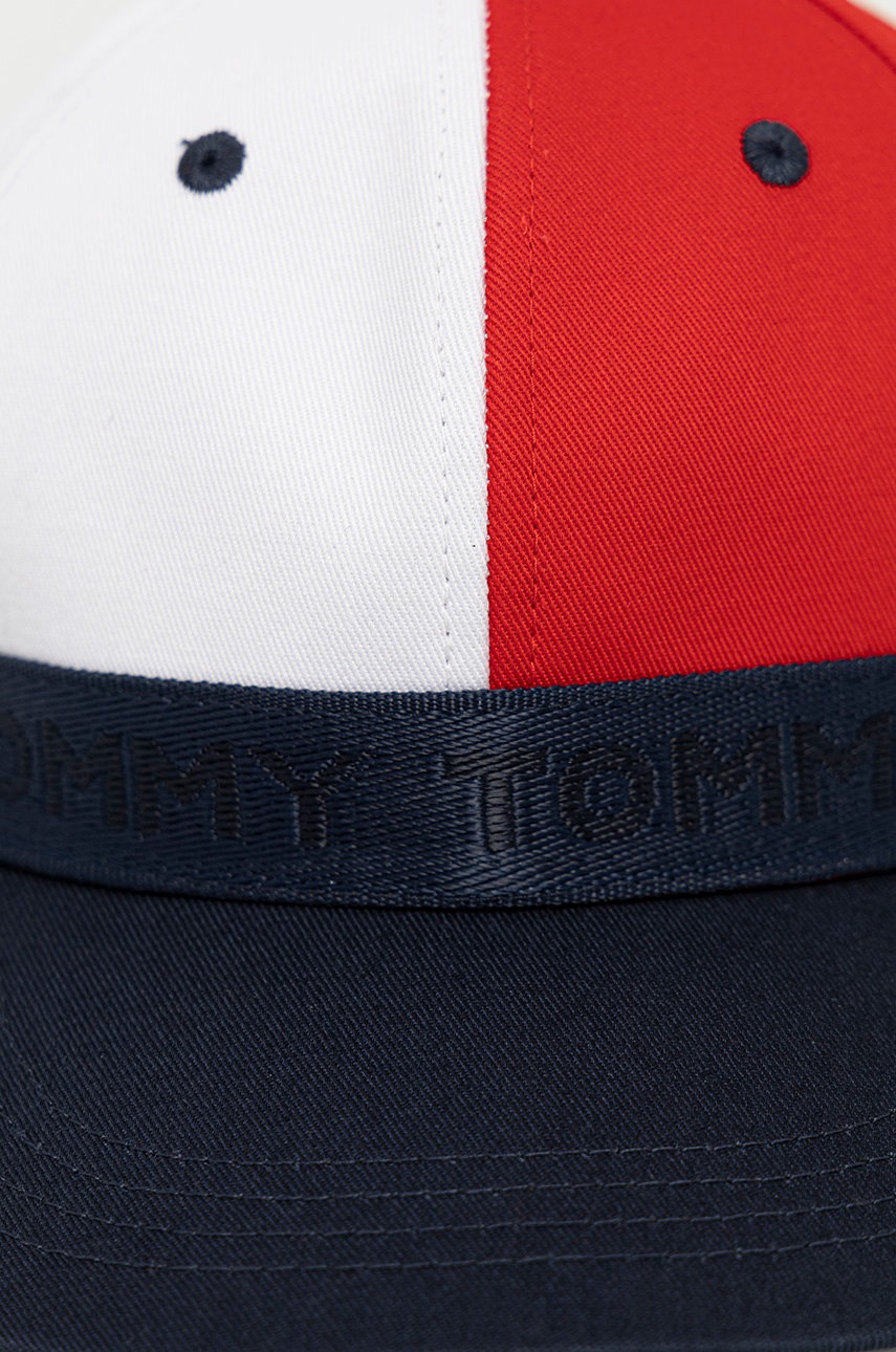 

Детская шапка Tommy Hilfiger цвет синий с узором