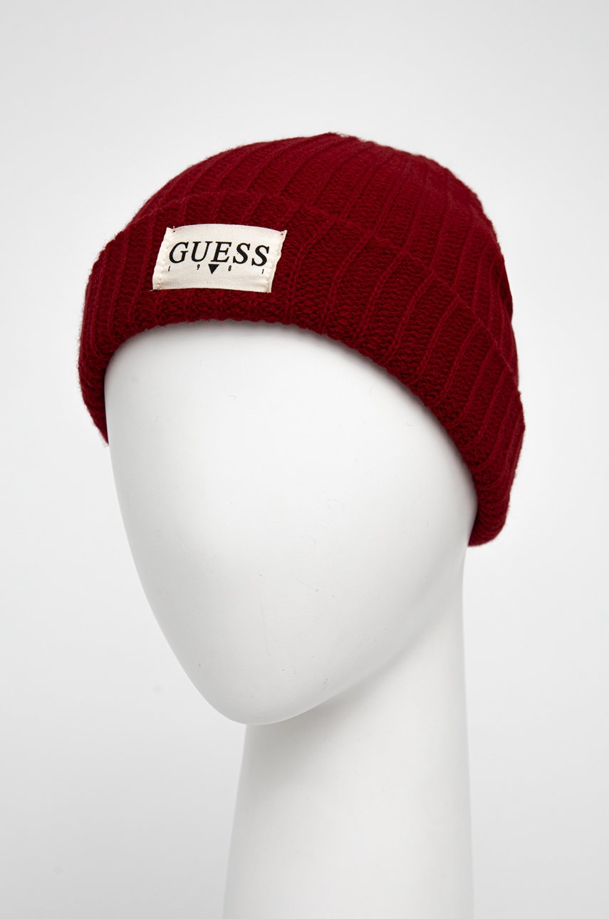 

Детская шапка Guess цвет красный