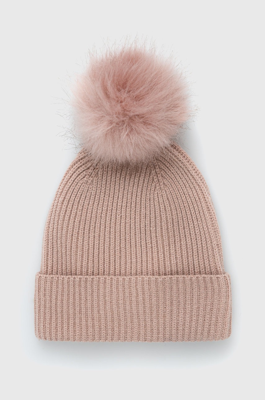 

Шапка Vero Moda в розово, Розов