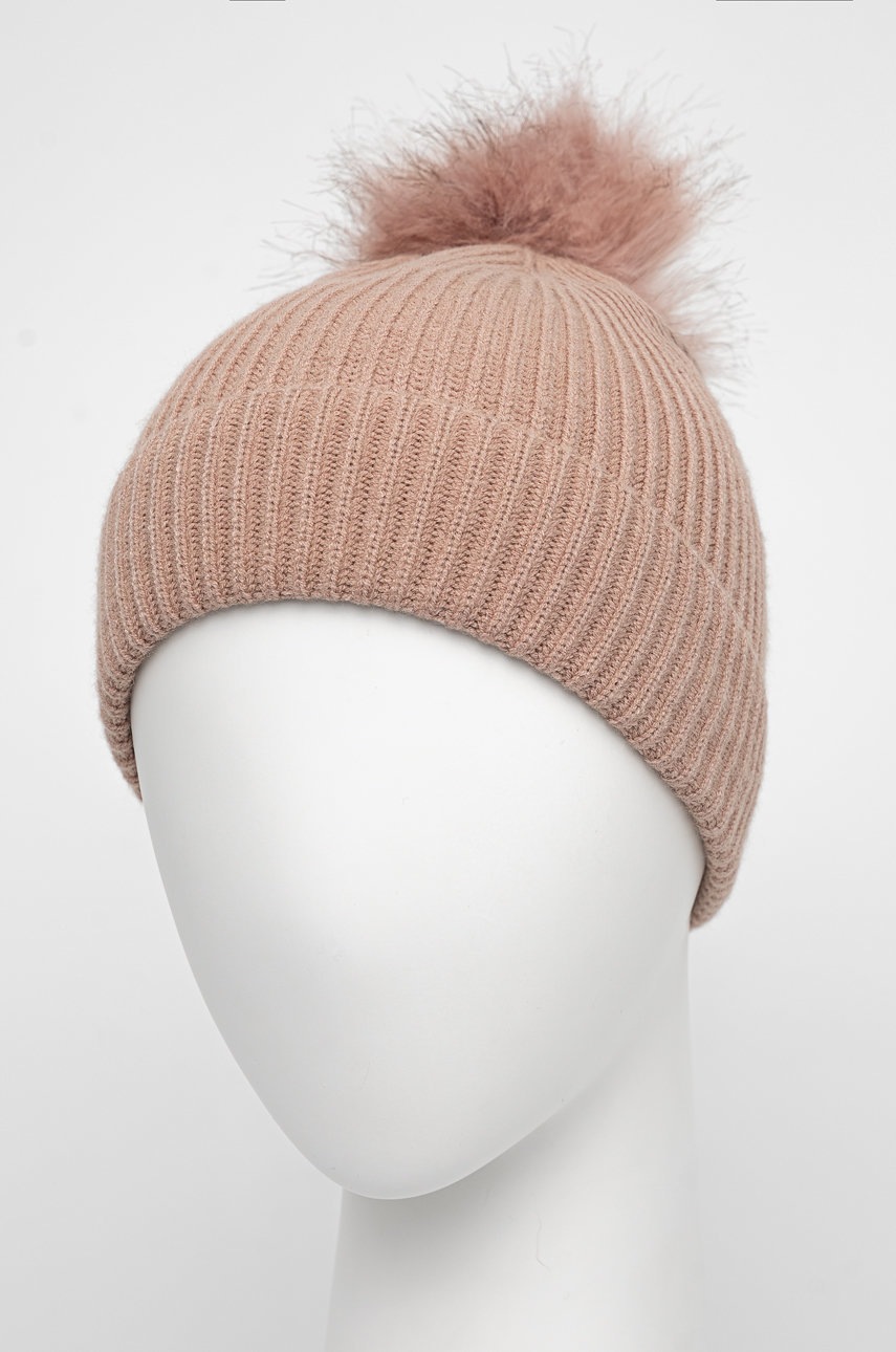 

Шапка Vero Moda цвет розовый