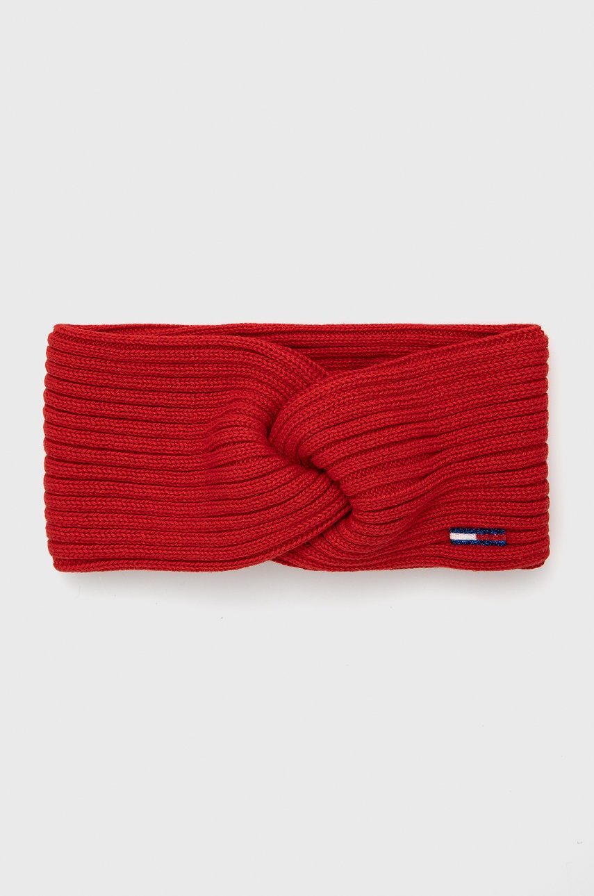 

Лента за глава Tommy Jeans в червено, Червен