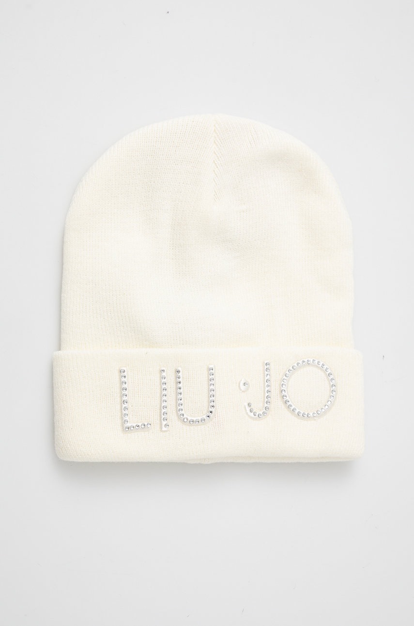 

Шапка Liu Jo в бяло, Бял