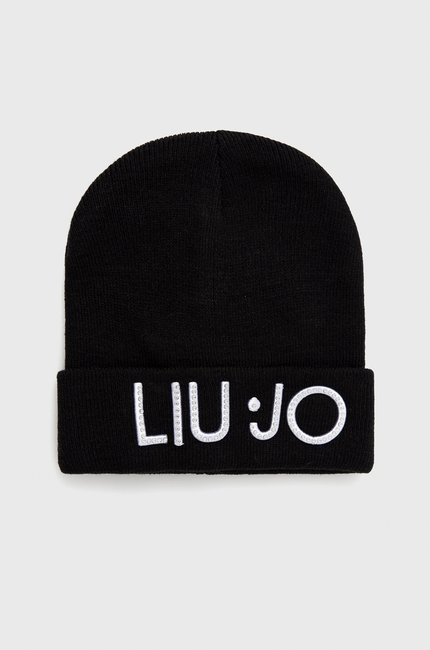 

Шапка Liu Jo в черно, Черен