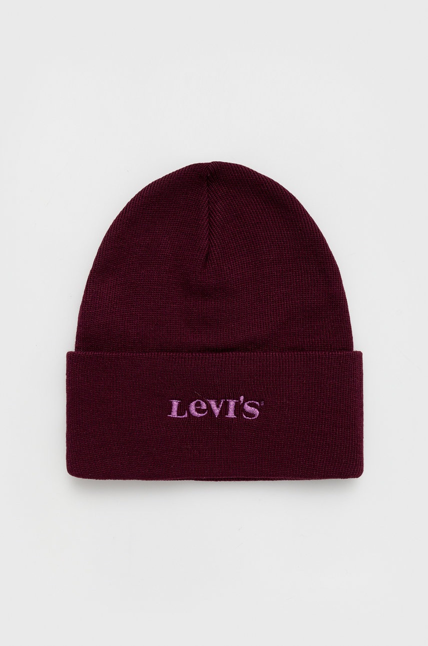 

Шапка Levi's в бордо