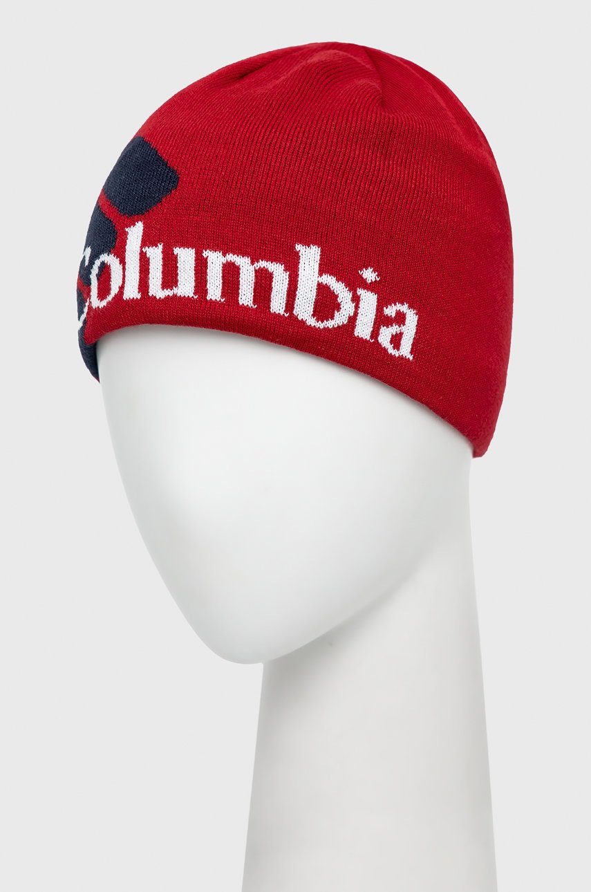

Шапка Columbia колір червоний