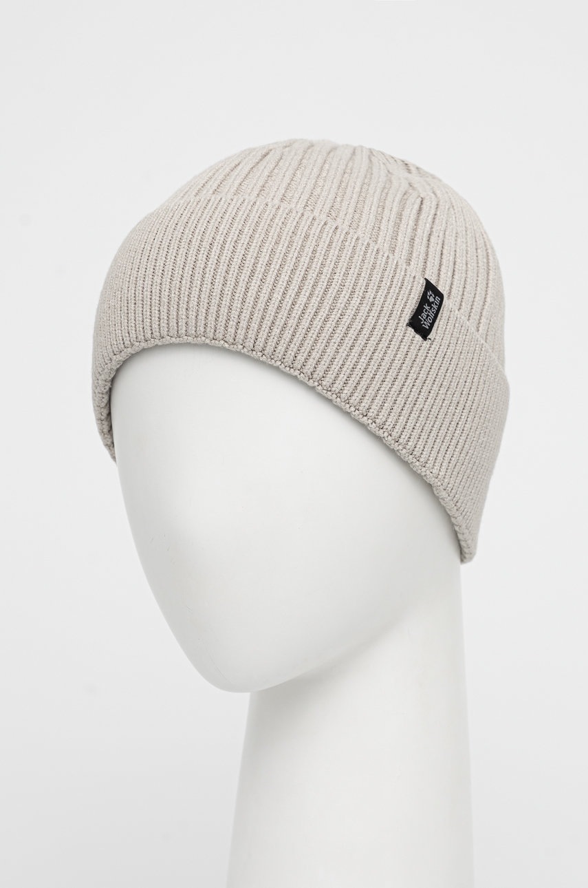 

Шапка Jack Wolfskin цвет жёлтый
