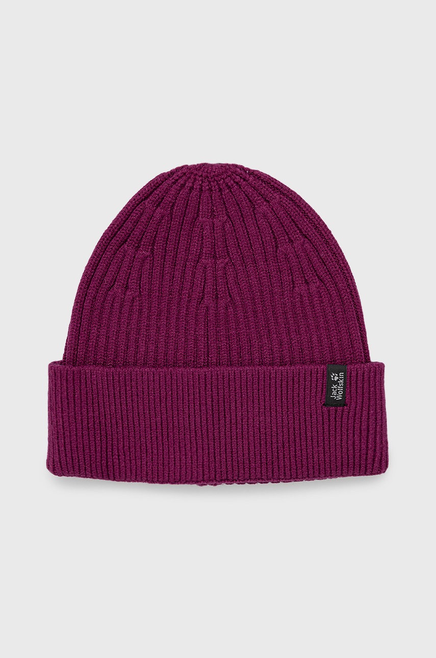 

Шапка Jack Wolfskin в лилаво, Виолетов