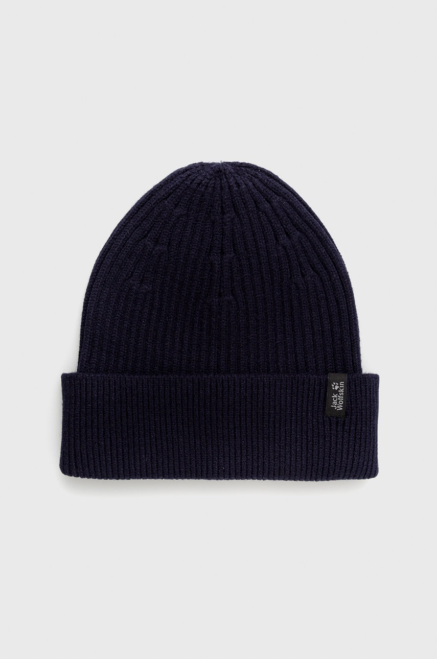 

Шапка Jack Wolfskin в тъмносиньо, Тъмносин