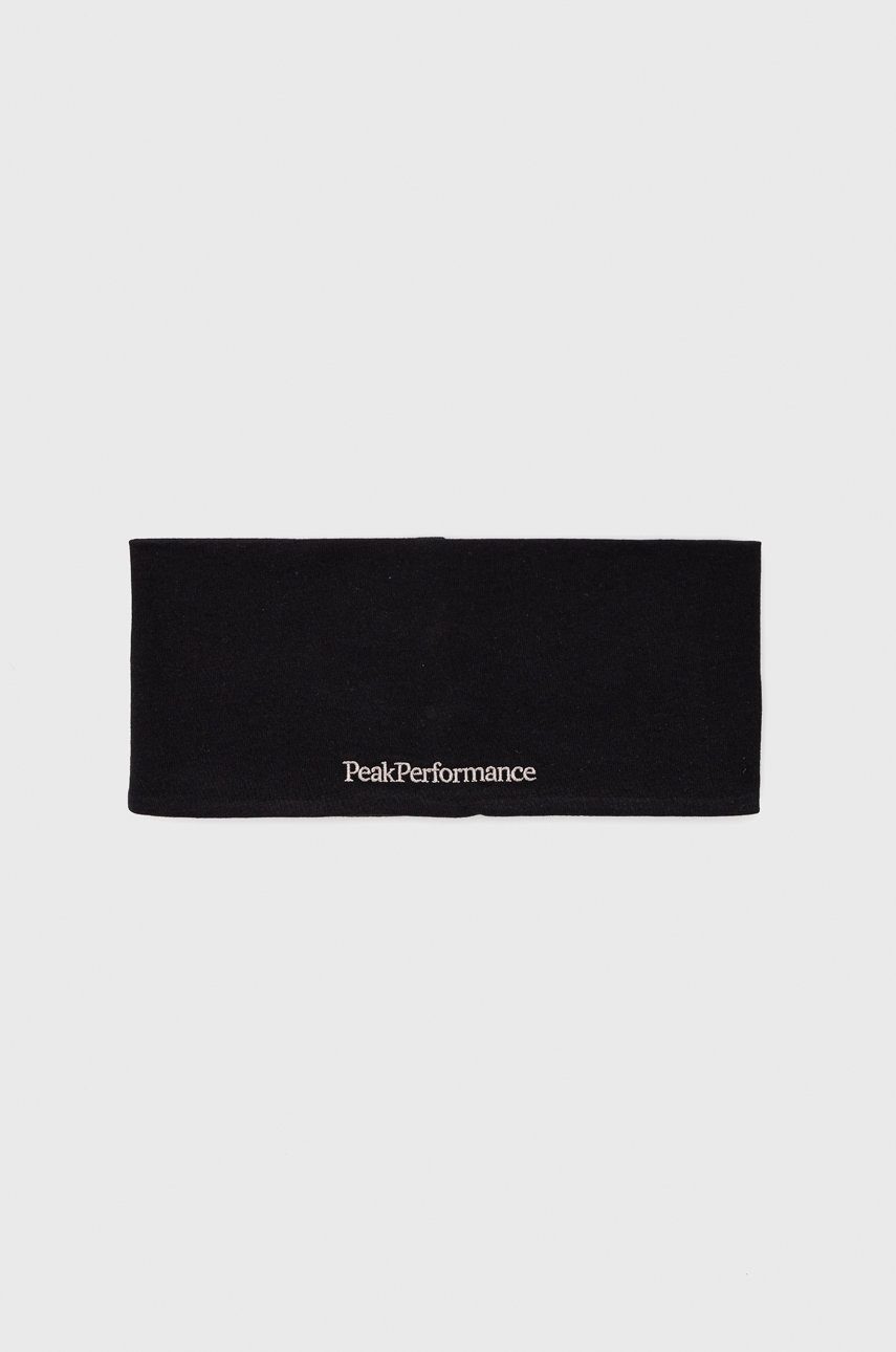 

Лента за глава Peak Performance в черно, Черен
