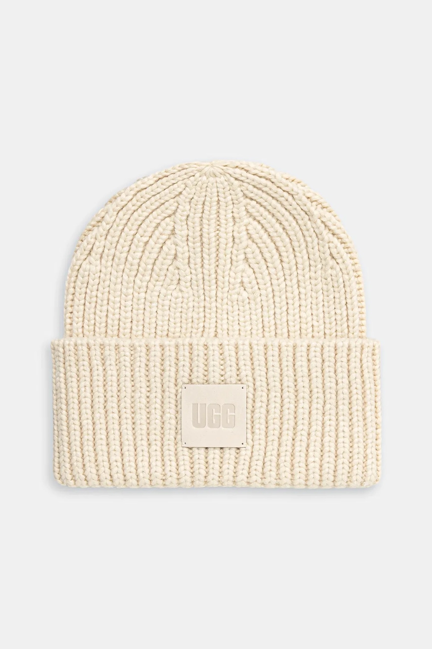 UGG căciulă din amestec de lână din tricot gros, 20061