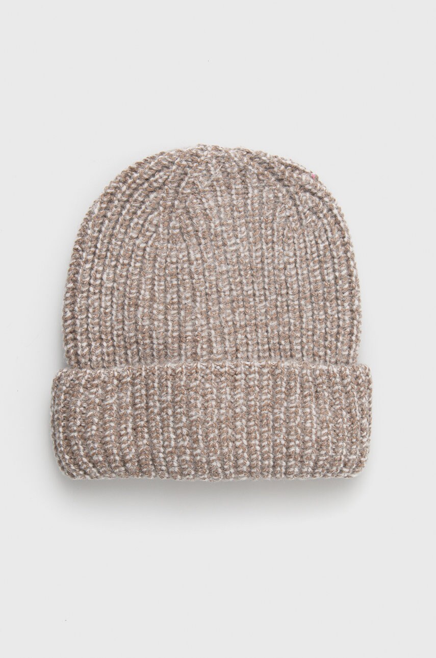 Tom tailor căciulă culoarea galben, din tricot gros