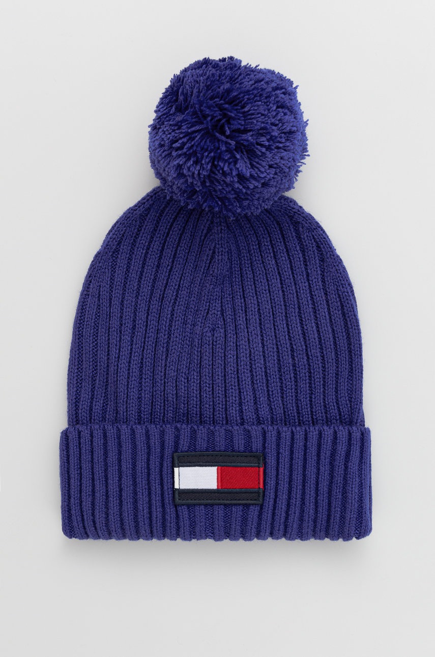 

Tommy Hilfiger - Шапка с вълна, Син