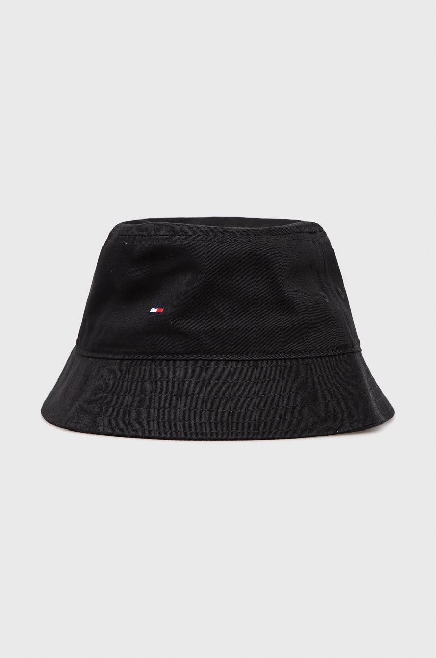 

Шляпа Tommy Hilfiger цвет чёрный хлопковый