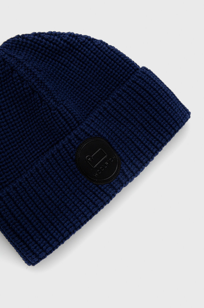 

Шапка Woolrich из толстого трикотажа шерсть