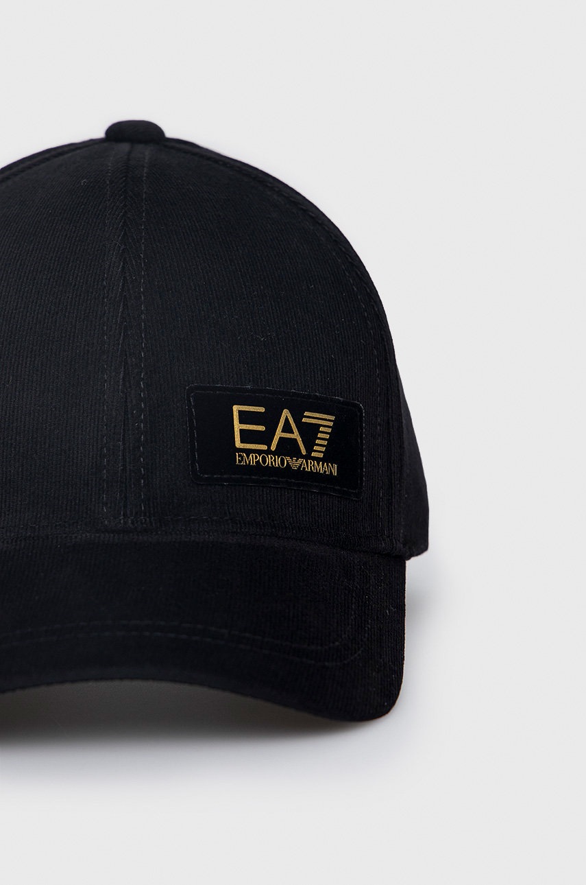 

Кепка EA7 Emporio Armani цвет чёрный с аппликацией
