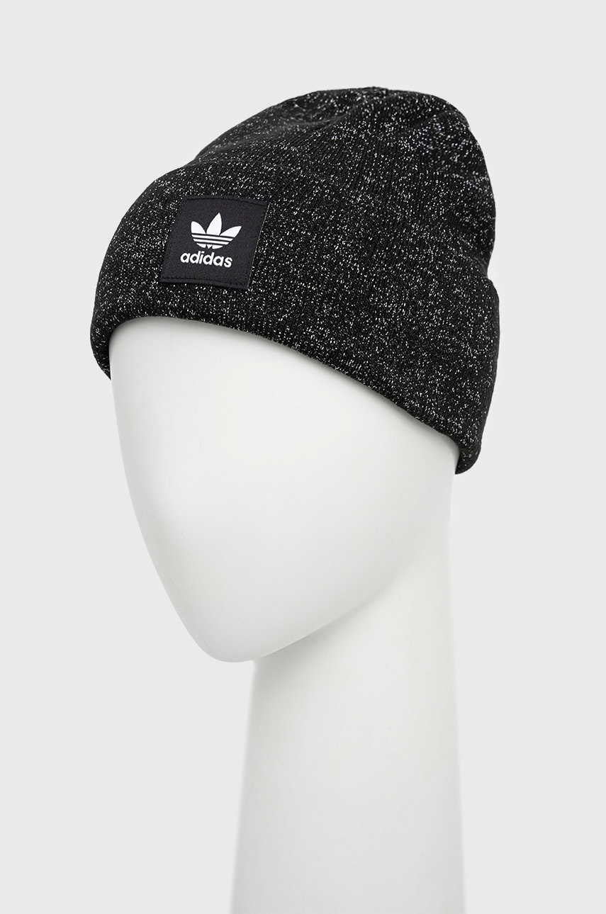

Шапка adidas Originals колір сірий з тонкого трикотажу