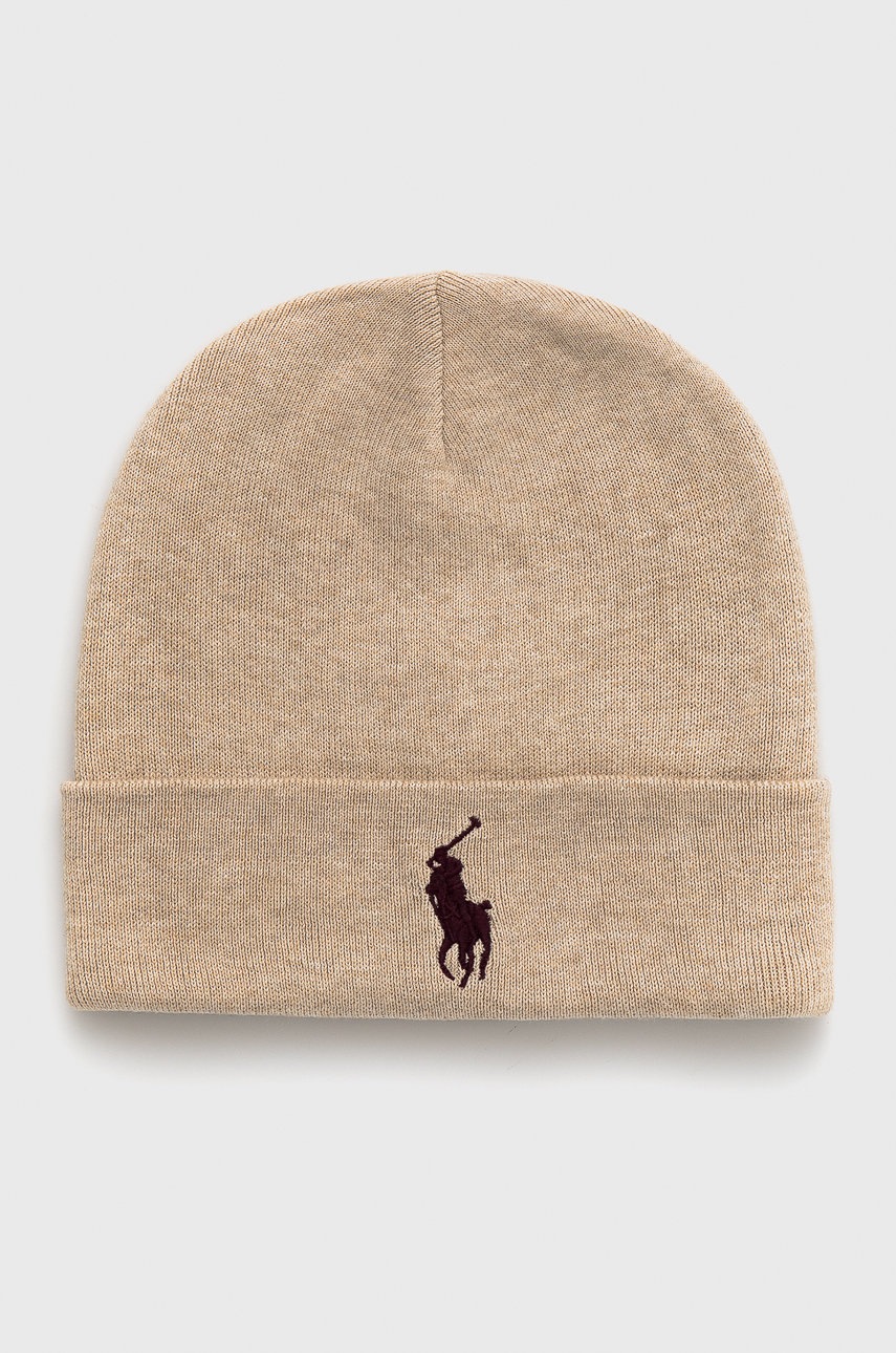 

Polo Ralph Lauren - Памучна шапка, Бежов