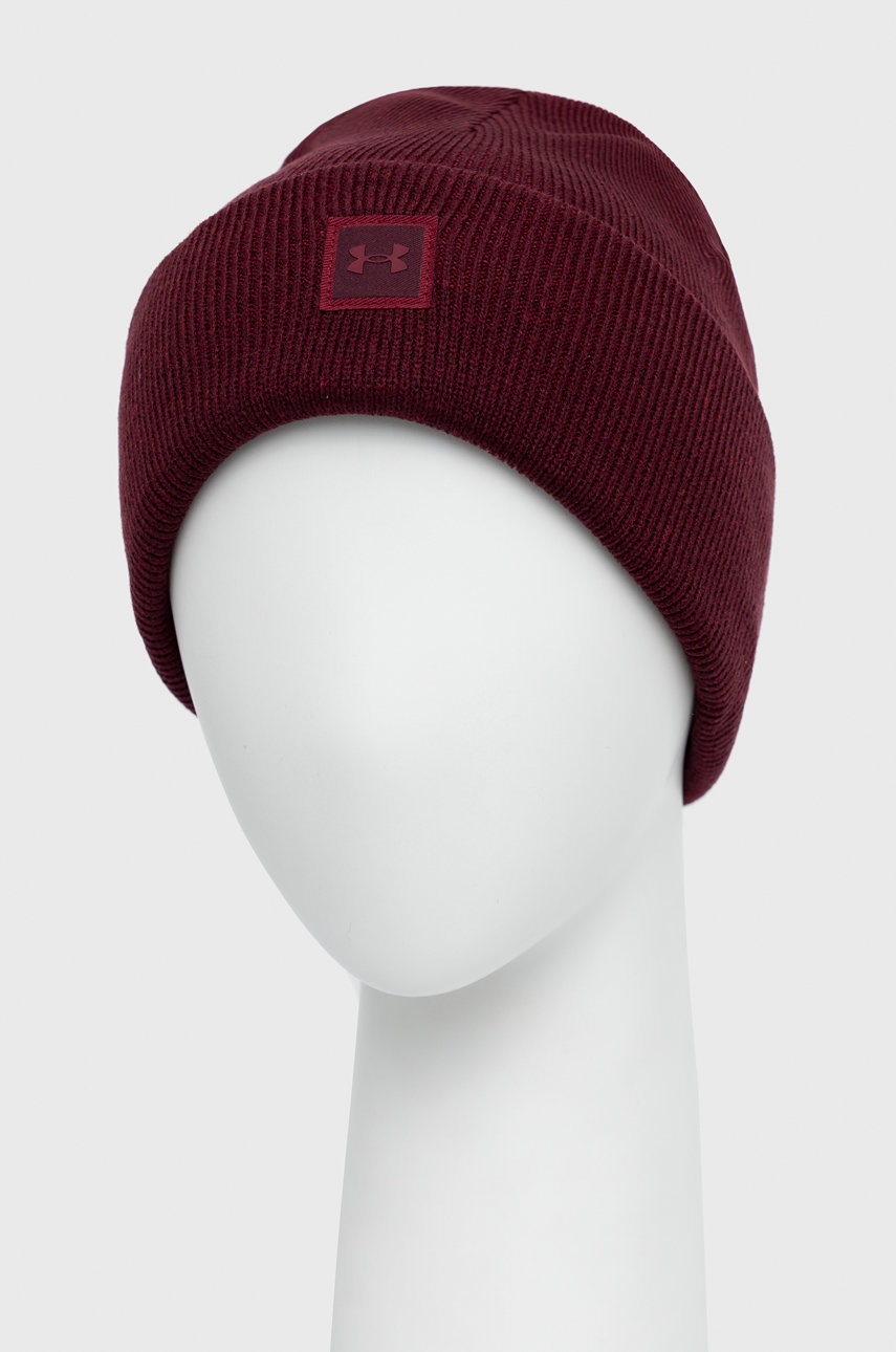 

Шапка Under Armour 1356707 колір бордовий