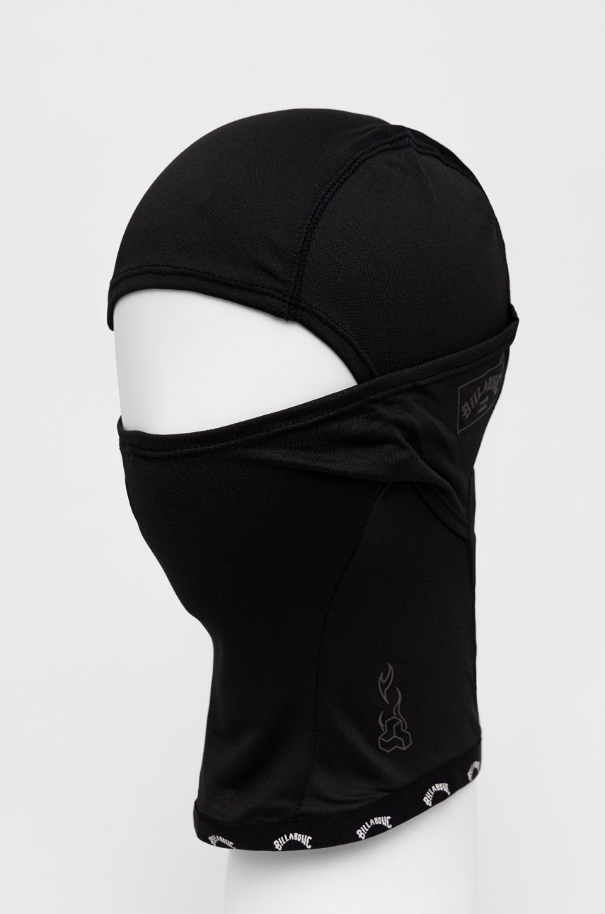 

Балаклава Billabong в черно с фина плетка, Черен