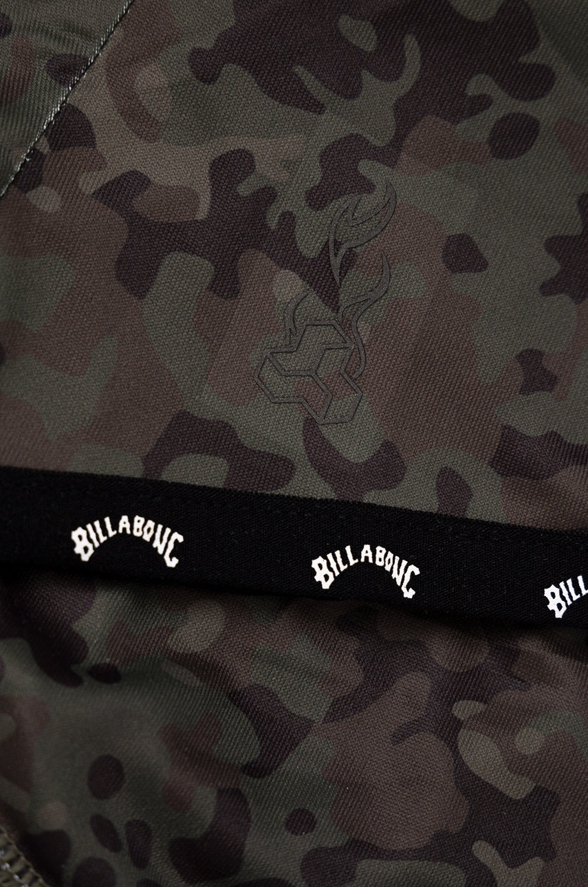 

Балаклава Billabong колір зелений з тонкого трикотажу