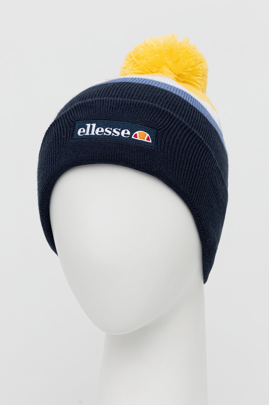 

Шапка Ellesse цвет синий из тонкого трикотажа