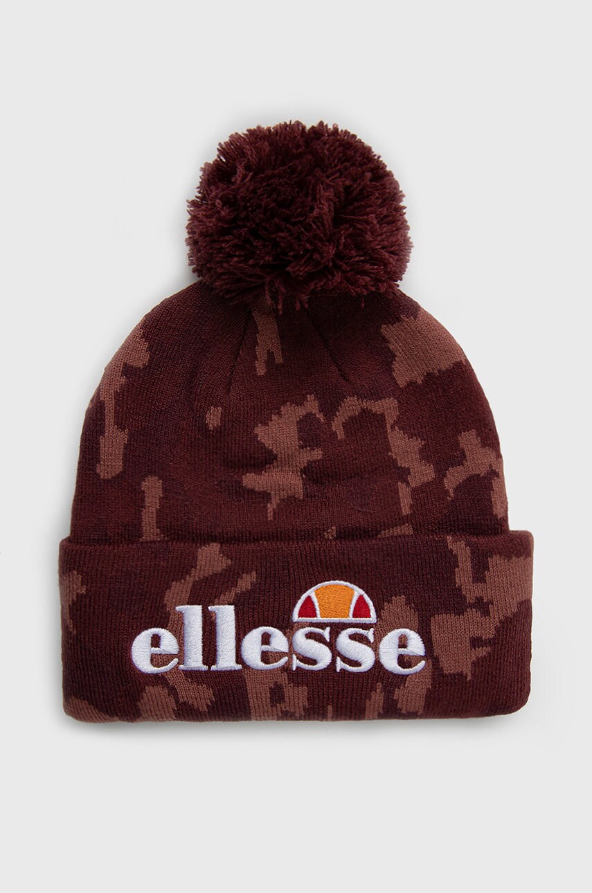 Ellesse căciulă culoarea violet, din tesatura neteda