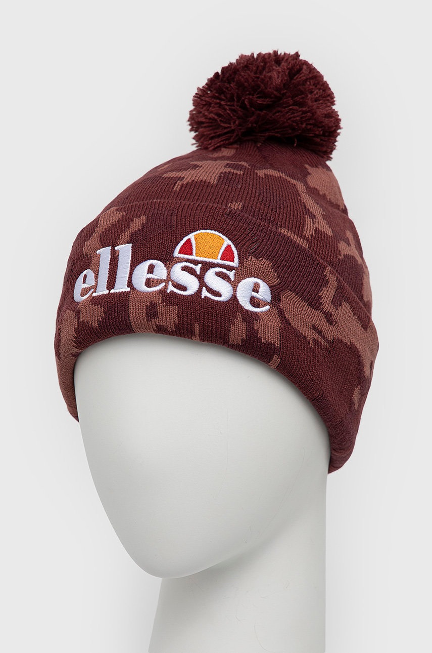 

Шапка Ellesse цвет фиолетовый из тонкого трикотажа