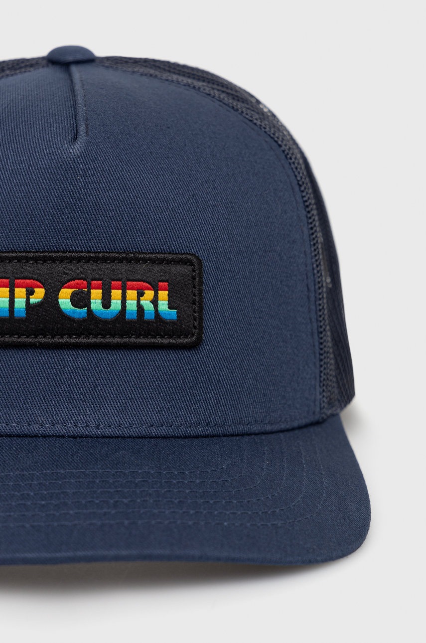 

Кепка Rip Curl колір синій з аплікацією