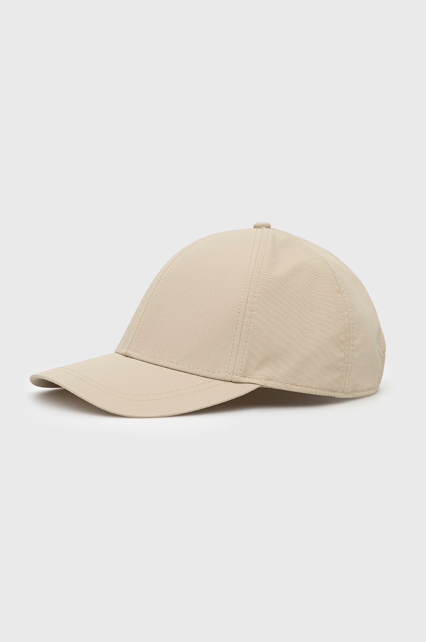 Superdry caciula culoarea bej, neted