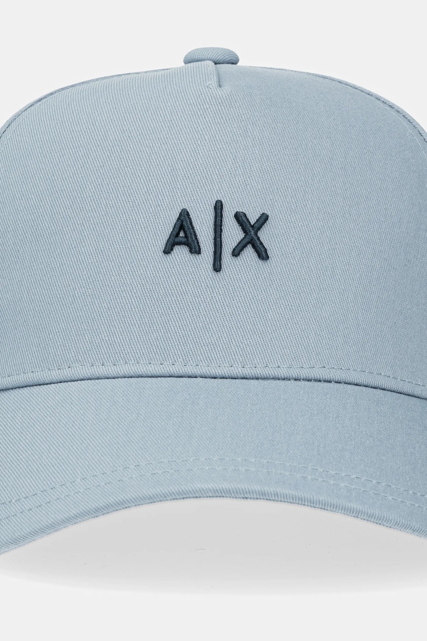 Шапка Armani Exchange цвет зелёный с аппликацией 954112 CC571 Шапка Armani Exchange цвет зелёный с аппликацией 954112 CC571