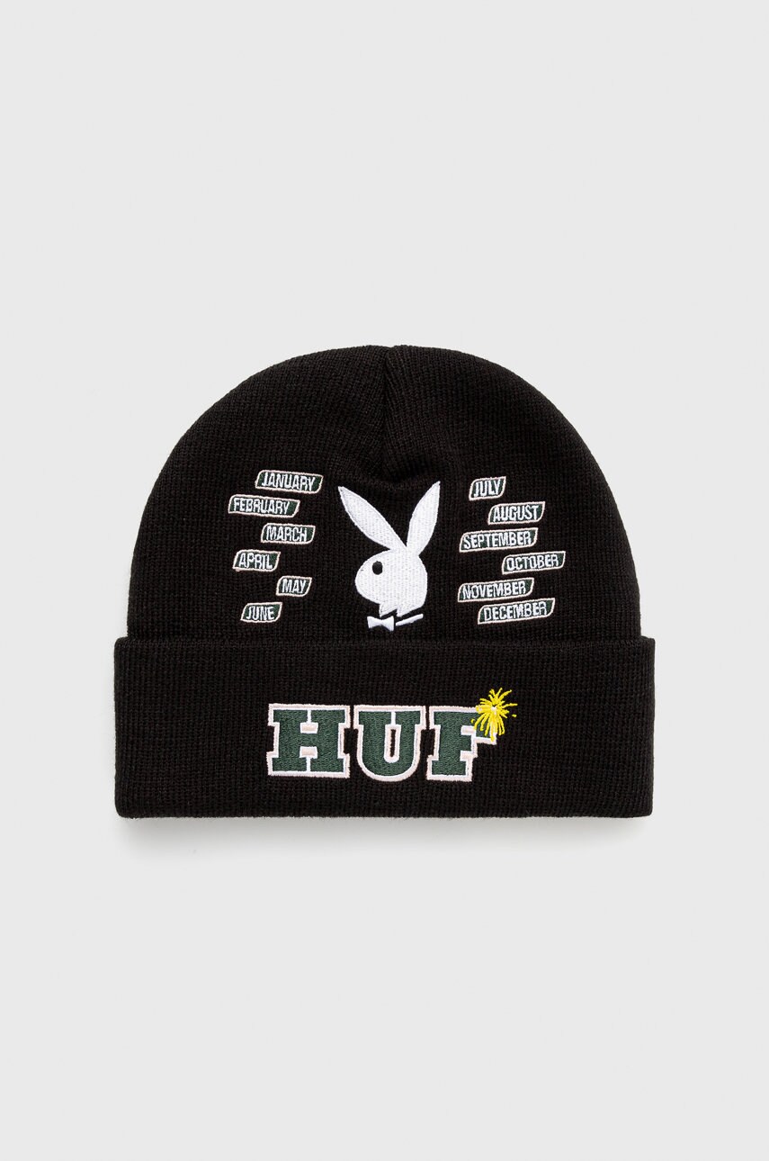 Huf caciula x playboy culoarea negru,