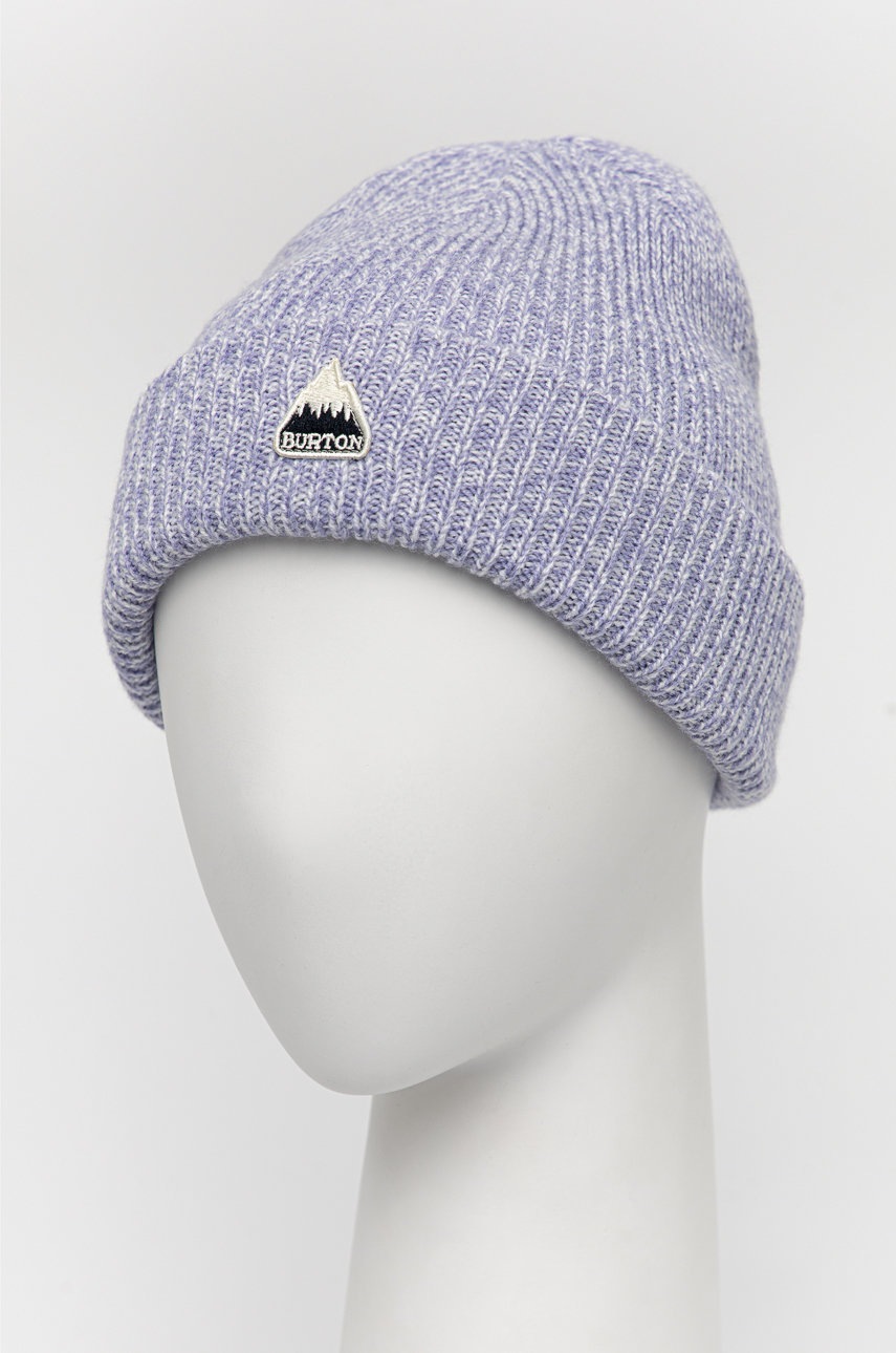 

Шапка Burton цвет розовый из толстого трикотажа