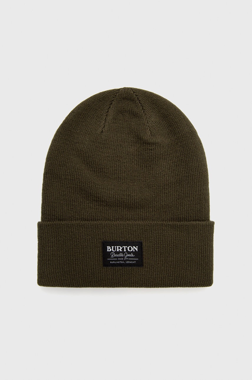 

Шапка Burton в зелено с фина плетка, Зелен