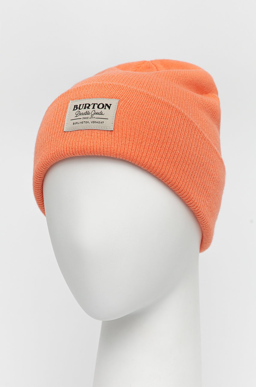 

Шапка Burton цвет оранжевый