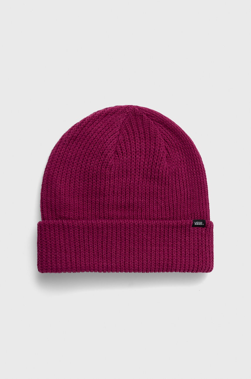 

Шапка Vans в розово с фина плетка, Розов