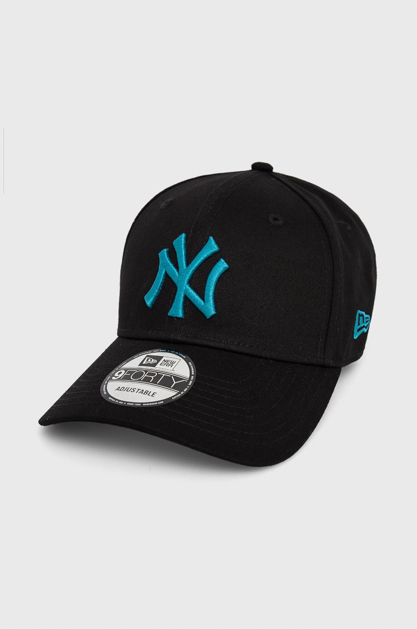 

Шапка New Era в черно с изчистен дизайн, Черен