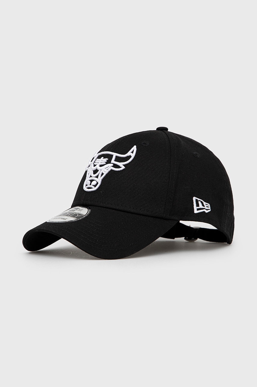 New Era șapcă culoarea negru, material uni 12292586-BLACK New Era șapcă culoarea negru, material uni 12292586-BLACK