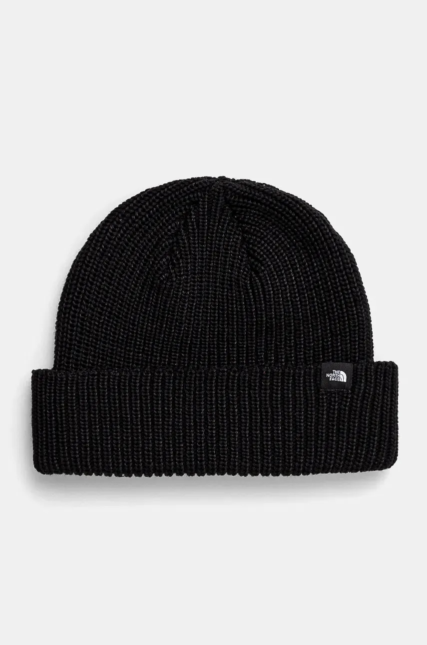 The North Face Căciulă culoarea negru, din tricot gros