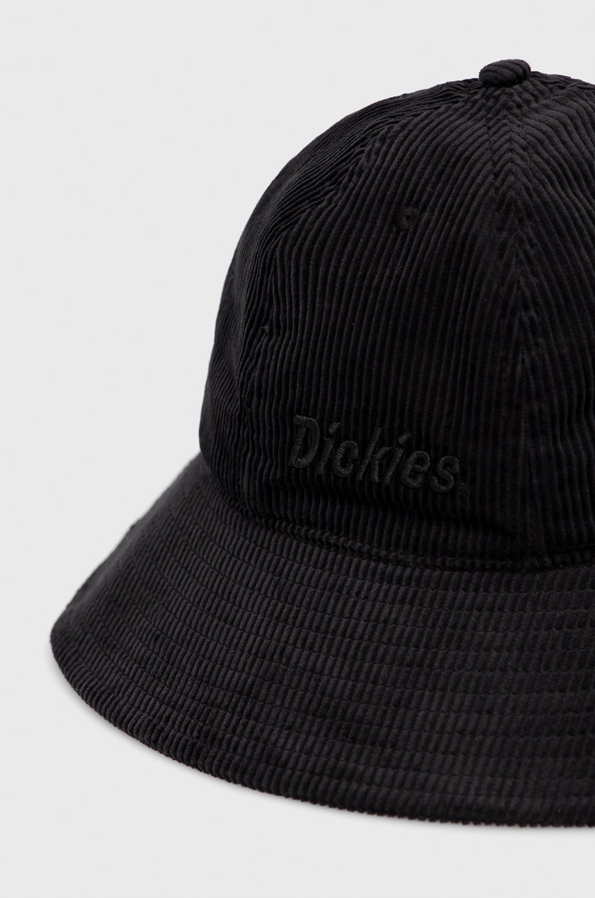 

Вельветовий капелюх Dickies колір чорний