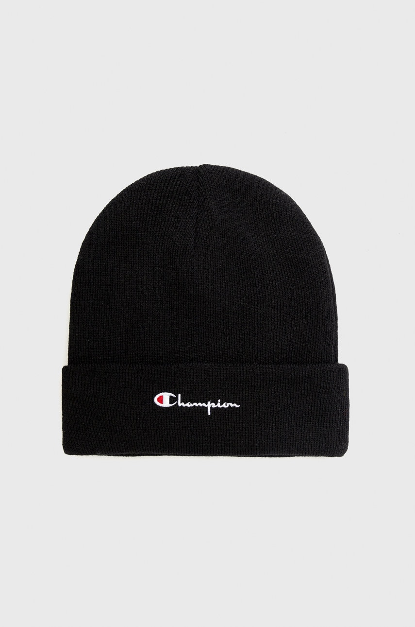 Champion Căciulă 805449 culoarea negru, din tesatura neteda